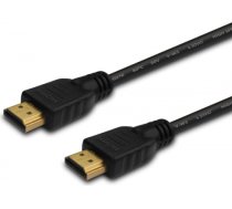 Savio CL-34 HDMI cable 10 m HDMI Type A (Standard) Black CL-34