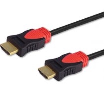 Savio CL-141 HDMI cable 10 m HDMI Type A (Standard) Black,Red CL141