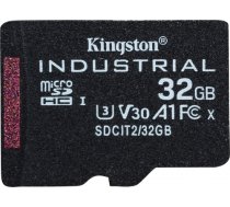 Kingston Industrial MicroSDHC 32 GB Class 10 UHS-I/U3 A1 V30 (SDCIT2/32GBSP) SDCIT2/32GBSP