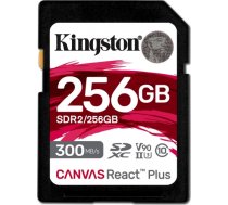 Kingston Canvas React Plus SDXC 256 GB Class 10 UHS-II/U3 V90 (SDR2/256GB) SDR2/256GB