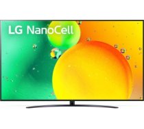 LG NanoCell 55NANO763QA TV 139.7 cm (55") 4K Ultra HD Smart TV Wi-Fi Black 55NANO763QA.AEU