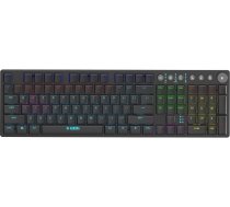 iBox Aurora K-3 gaming keyboard USB QWERTY Silver wireless IKGMK6