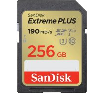 Sandisk memory card SDXC 256GB Extreme Plus V30 SDSDXWV-256G-GNCIN