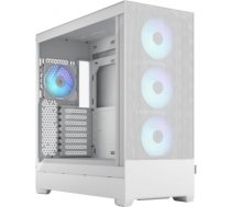 Fractal Design Pop XL Air RGB White TG Clear Tint, E-ATX up to 280 mm, ATX , mATX, Mini ITX, Power supply included No FD-C-POR1X-01