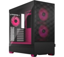 Fractal Design Pop Air RGB Magenta Core TG Clear Tint, ATX, mATX, Mini ITX, Power supply included No FD-C-POR1A-03