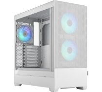 Fractal Design Pop Air RGB White TG Clear Tint, ATX, mATX, Mini ITX, Power supply included No FD-C-POR1A-01