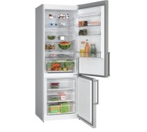 BOSCH KGN497ICT Serie 4 ledusskapis 203cm Nerūsējošais tērauds (ar anti-pirkstu nospiedumu) KGN497ICT