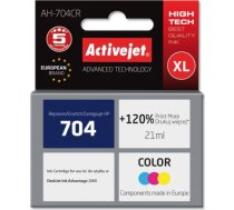 Activejet ink for Hewlett Packard No.704 CN693AE AH-704CR