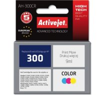 Activejet AH-300CR ink for HP printer; HP 300 CC643EE replacement; Premium; 9 ml; color AH-300CR