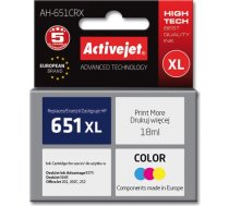 Activejet AH-651CRX ink for HP printer; HP 651 C2P11AE replacement; Premium; 18 ml; color AH-651CRX