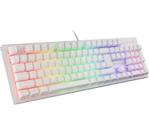 Genesis THOR 303 Gaming keyboard, RGB LED light, US, White, Wired, Brown Switch NKG-1861