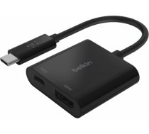 Belkin USB-C to HDMI + Power Adapter Black AVC002BTBK