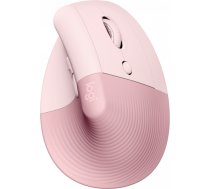 Logitech Lift Vertical Rose Bluetooth Ergonomic Mouse Dark Rose 910-006478