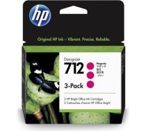 HP Ink No.712 Magenta tri-pack (3ED78A) 3ED78A