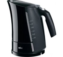 Braun Kettle WK500BK Multiquick 5 Standard, 3000 W, 1.7 L, Plastic, Black, 360° rotational base WK500BK