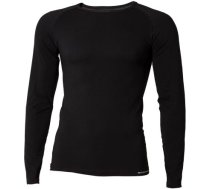 Mico Man LS Round Neck Skintech Shirt / Melna / L 8025006386325