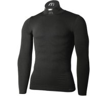 Mico Man Long Sleeves Mock Neck Shirt Extra Dry / Melna / XL / XXL 8025006673364
