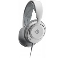 SteelSeries Gaming Headset Arctis Nova 1P Over-Ear, Built-in microphone, White, Noice canceling 61612