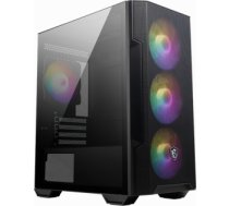 MSI MAG FORGE M100R Black, Micro ATX Tower, Power supply included No MAG FORGE M100R