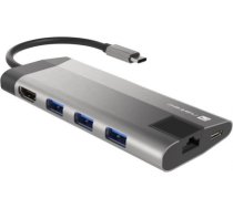 NATEC MULTIPORT FOWLER PLUS USB-C, HDMI 4K, RJ45 NMP-1690
