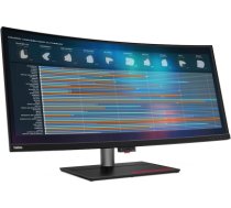 Lenovo ThinkVision P40w-20 39.7 ", IPS, WUHD, 21:9, 4 ms, 300 cd/m², Black, Ethernet port, 75 Hz, 1x Thunderbolt 4 cable (40Gbps), DisplayPorts quantity 1xDP1.4, 5120 x 2160, 4x USB 3.2 Gen 1 Type-A, 1x USB-C 3.2 Gen 1, HDMI ports quantity 1 62C1GAT6EU