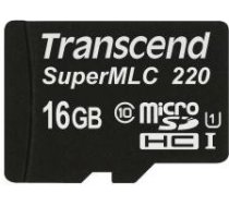 TRANSCEND TS16GUSD220I Transcend memory card SuperMLC SDHC 16GB UHS-I 85/65 MB/s TS16GUSD220I