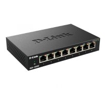 D-Link Switch DGS-1008D Unmanaged, Desktop, 1 Gbps (RJ-45) ports quantity 8, Power supply type Single DGS-1008D