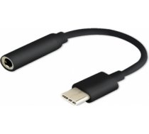 Kabelis Savio USB Type C Male - 3.5mm Female Black AK-35/B