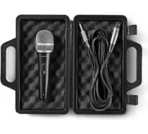 Nedis Unidirectional Dynamic Microphone with 6.35mm & XLR Cable 5m MPWD50CBK