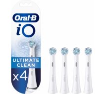 Oral-B Replaceable Toothbrush Heads iO Ultimate Clean For adults, Number of brush heads included 4, White IO ULTIMATE WHITE