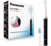 Panasonic Electric Toothbrush EW-DM81-K503 Rechargeable, For adults, Number of brush heads included 2, Number of teeth brushing modes 2, Sonic technology, White/Black EW-DM81-K503