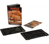 TEFAL XA800612 Heart shape Waffle plates for SW852 Sandwich maker, Black XA800612