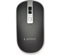 MOUSE USB OPTICAL WRL BLACK/SILVER MUSW-4B-06-BS GEMBIRD MUSW-4B-06-BS