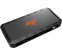 Aigo APC1 RGB PWM Fan control box for computer + remote controller (black) APC1