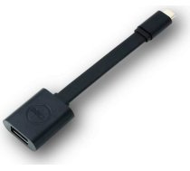 DELL USB-C - USB-A 3.0 USB cable 0.131 m Black 470-ABNE