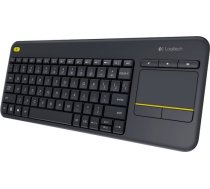 LOGITECH K400 Plus Wireless Touch Keyboard - BLACK - NORDIC 920-007141