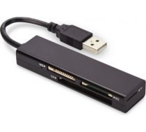 Ednet 85241 card reader Black USB 2.0 85241