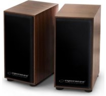 Esperanza 2.0 FOLK speaker set 2.0 channels 6 W Wood EP122