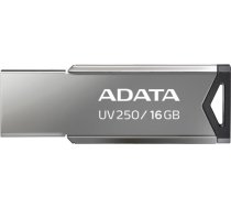 ADATA UV250 USB flash drive 16 GB USB Type-A 2.0 Silver AUV250-16G-RBK