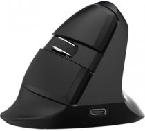 Wireless Vertical Mouse Delux M618Mini BT+2.4G RGB 4000DPI (black) M618MINI (BLACK)