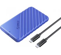 Orico 2.5' HDD / SSD Enclosure, 6 Gbps, USB-C 3.1 Gen1 (Blue) 25PW1C-C3-BL-EP