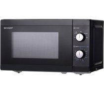 Sharp YC-MS01E-B microwave Countertop Solo microwave 20 L 800 W Black YC-MS01E-B