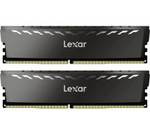Lexar® THOR 32GB Kit (16GB x 2) DDR4 3200Mhz UDIMM XMP Memory with heatsink. Dual pack LD4BU016G-R3200GDXG