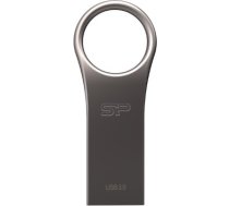 Silicon Power Jewel J80 USB flash drive 128 GB USB Type-A 3.2 Gen 1 (3.1 Gen 1) Titanium SP128GBUF3J80V1T