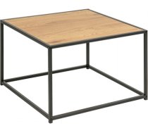 Kafijas galds SEAFORD 60x60xH40cm melns/ozola 0000082563