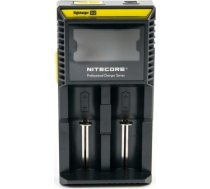 BATTERY CHARGER 2-SLOT/D2 EU NITECORE D2EU