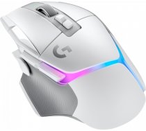 LOGITECH G502 X PLUS LIGHTSPEED RGB Wireless Gaming Mouse - WHITE/PREMIUM - EER2 910-006171