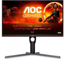 MONITORS AOC 25G3ZM 25" FHD VA HAS DP/HDMI 240HZ FREESYNC 25G3ZM/BK