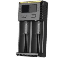 BATTERY CHARGER 2-SLOT/INTELLICHARGER NEW I2 NITECORE INTELLICHARGERNEWI2