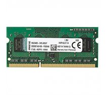Kingston 4 GB, DDR3L, 204-pin SODIMM, 1600 MHz, Memory voltage 1.35 V, ECC No, Registered No KVR16LS11/4